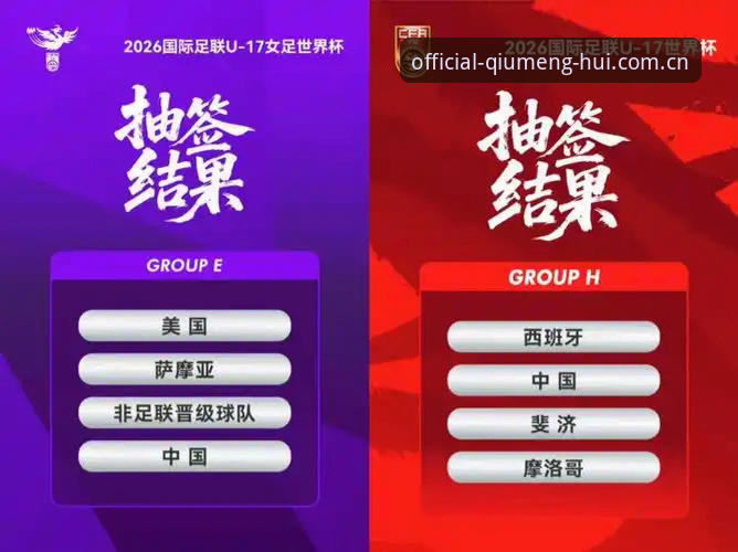 揭秘U17世界杯抽签背后的玄机：中国男女足命运几何？